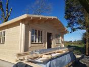Charlie LOG CABIN 5.7 X 10.5m | Log Cabins Ireland image