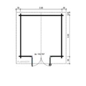 Laura Garden Office / Gym - 3.5m x 3.0m