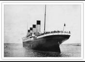 Stern View of the Titanic image