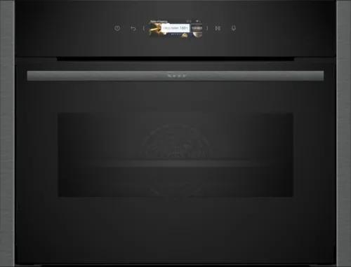 Neff Built-in Combi Oven Microwave Graphite-Grey Circo Therm 180°C