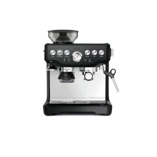 Sage The Barista Express Coffee Machine - Black Truffle | Integrated Burr Grinder, Digital Temperature Control, Steam Wand, Grind Size Dial, Hands-Free Operation