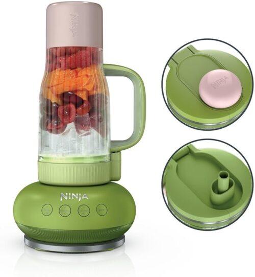 Ninja BlendBOSS Blender - Watermelon Bubblegum, Smoothie, Blend & Crush, Travel Tumbler