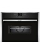 Neff N 70, BUILT-IN COMPACT OVEN WITH MICROWAVE FUNCTION, STAINLESS STEEL C17MR02N0B image
