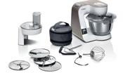 Bosch Kitchen machine, MUM5 scale, 1000 W, White, champagne MUM5XW10GB image
