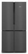 Siemens iQ500, French Door Bottom freezer, multiDoor, Black stainless steel KF96NAXEAG image