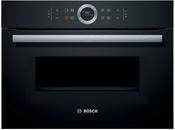 Bosch Series 8, built-in compact oven with microwave function, Black CMG633BB1B image
