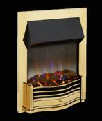 Dimplex DMF20BR Dumfries Brass Optiflame 3D Electric Inset Fire