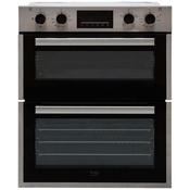 Beko Built Under Double Fan Oven With Touch Controls BBTF26300X image