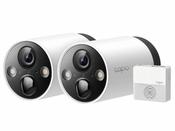 Tapo C420S2 2 Camera Kit 2K, AI &amp;amp; 180-Day Battery | TPL-TAPO-C420S2