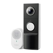 Tapo Wired &amp;amp; Battery Video Doorbell, 2K 5MP, Colour-Night Vision | TPL-Tapo-D235 image