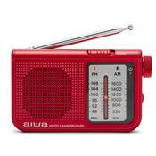 Aiwa Compact Radio With Powerful Sound Red RS-55/RD image