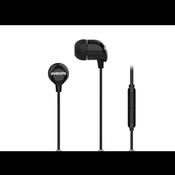 Philips In Ear Wired Headphone Black TAE2146BK/00 image