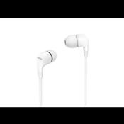 Philips In-ear Wired Headphones TAE1105WT/00 White image
