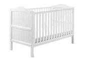 Babylo Exclusive Clara Deluxe 32mm solid wooden ends- cot bed White image