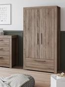Little Acorn Ellesmere 2-door Wardrobe Truffle Oak