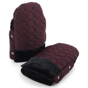 Egg 3 Handmuffs Mulberry
