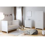Classic 2-Piece Nursery Furniture Set – White