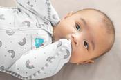 Love To Dream Swaddle Up Transition Bag Medium  (13-19lbs) 1.0TOGWhite Rainbow Dream