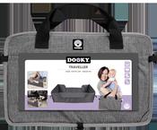 Dooky Traveller Black Grey Melange