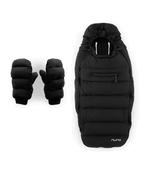 Nuna Winter Stroller Footmuff Set Caviar (With Gloves &amp; Carry Bag)