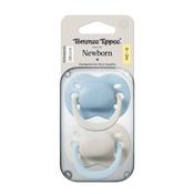 Tommee Tippee 2 X 0-2M Newborn Soother Silicone Boy image