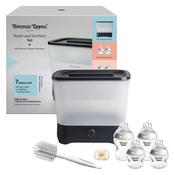 Tommee Tippee Bottle &amp; Steriliser Kit Black image