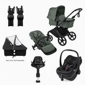 Bugaboo Cub with Maxi Cosi Pebble Slide Pro and Familyfix Slide Pro Base image