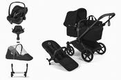 Bugaboo Donkey 6 with  Maxi Cosi Pebble Slide Pro &amp; Familyfix Slide Pro Base