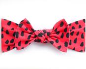 Little Bo Pip - Watermelon Pippa bow Medium