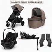 Uppababy Vista V3 with Pebble Slide Pro and Familyfix Slide Pro Base image