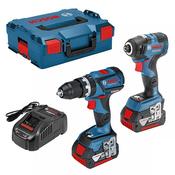Bosch Gsb Combi Gdr Impact Drill Kit — Twin Kit image