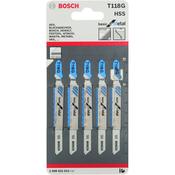 Bosch T118g Jigsaw Blade Metal Hss — T118G image