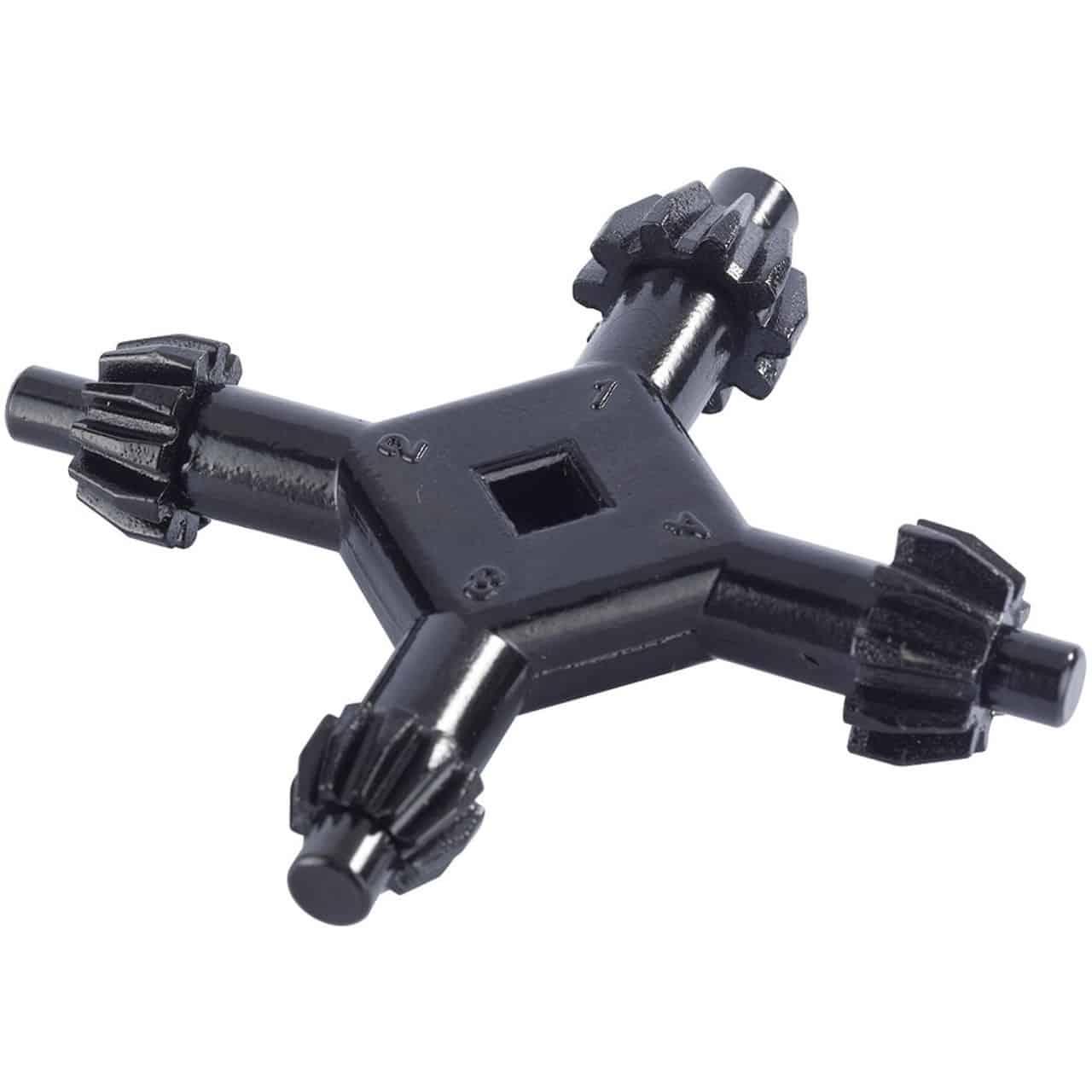 Draper 4 Way Chuck Key, Four armed