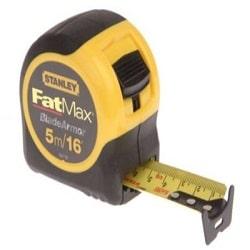 Stanley FatMax Measuring Tape 5m/16ft Blade Armor 32mm Blade Width