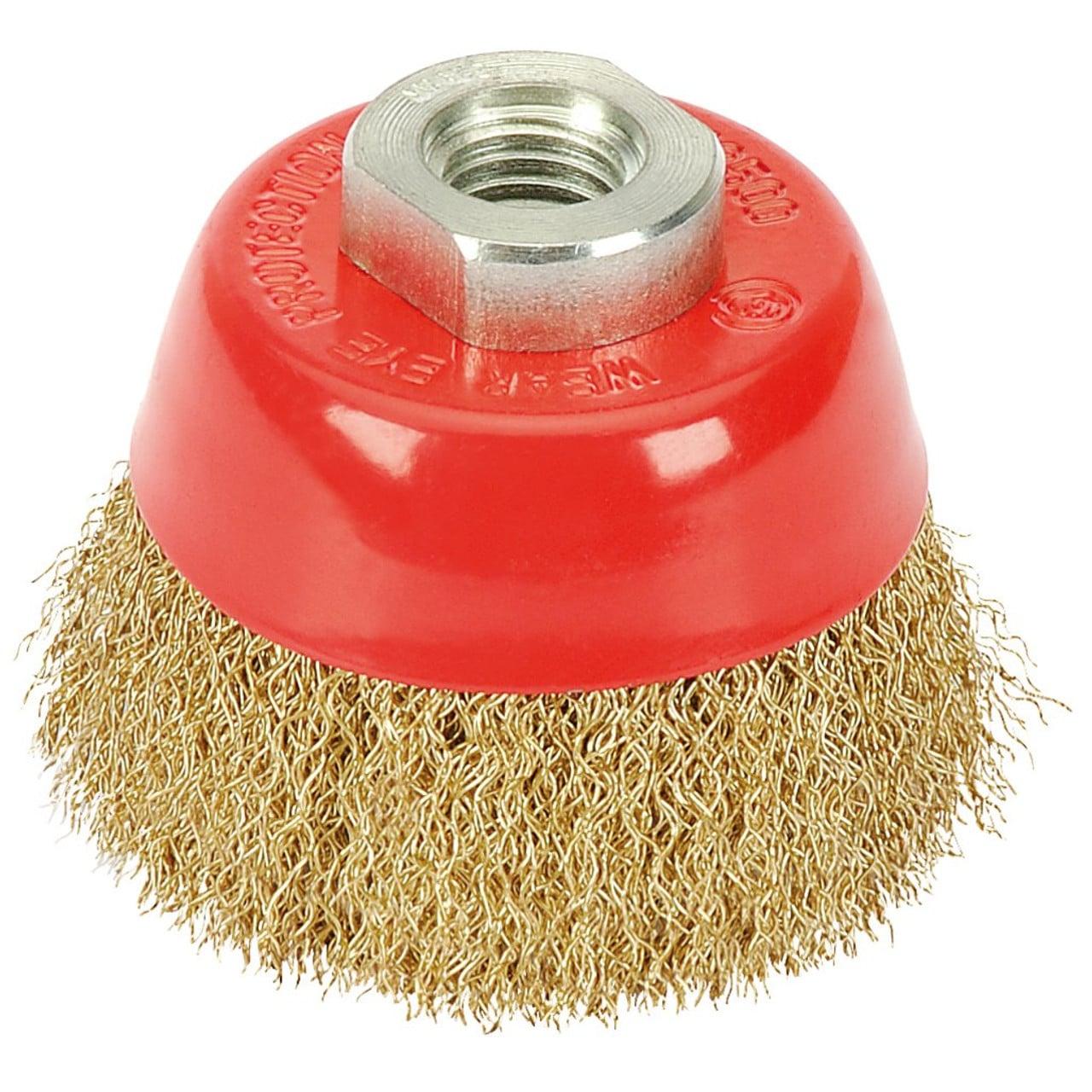 Draper Wire Brush 60mm M14 Crimped Steel Cup for Angle Grinders