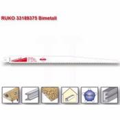Wood &amp; Nails 300mm Sabre Saw Blades 6tpi Rough (pack 5) Ruko 33189375 image