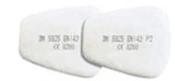 3M 3M5925 Pair White Pre-Filters P2sl (fine dust and mist) image