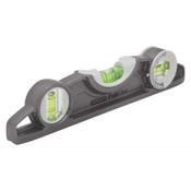 Stanley STA043609 250mm Torpedo Level Magnetic Metal 3 Vial image