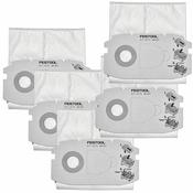Festool 498411 Self Clean Filter Bags CTL Midi SC FIS-CT MIDI/5 (only suits pre 2019 models only) image