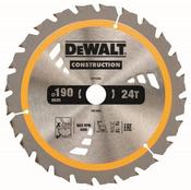 DeWALT DT1944-QZ 190x30mm 24teeth TCT Saw Blade