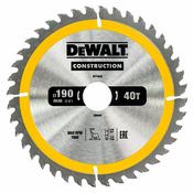 DeWALT DT1945-QZ TCT Saw Blade 190x30mm 40teeth image