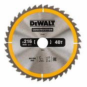 DeWALT DT1953-QZ 216x30mm 40teeth TCT Chop Saw Blade image