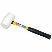 Draper 09119 26oz White Rubber mallet with fibre handle image