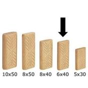 Festool 493297 Domino 6x40mm Beech Dominos Box(1140)