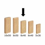 Festool 493298 Domino Wooden Dominos 8x40mmBox(780)