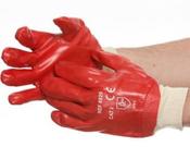 Gripster 8920 Red PVC Knitted Wrist Gloves (per pair) image