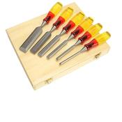 Marples MAR373S6 6pc Splitproof Bevel Edge Wood Chisel Set image