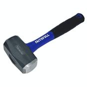 Faithful FAIFG4 2kg (4lb)  Lump Hammer Fibreglass Handled image