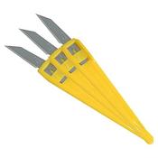 Stanley STA010601 Pack 3 Throwaway Craft Knives 0-10-601 image