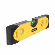 Stanley STA043511 230mm Torpedo Level Magnetic Plastic 3 Vial image